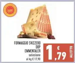 Conad FORMAGGIO SVIZZERO DOP EMMENTALER offerta