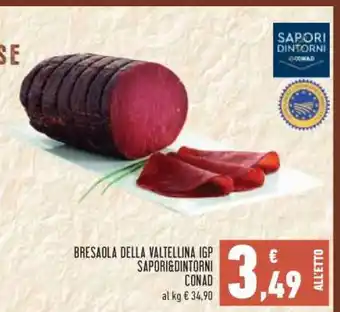 Conad Bresaola della Valtellina IGP offerta