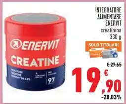 Conad Integratore Alimentare Enervit offerta
