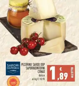 Conad PECORINO SARDO DOP SAPORI&DINTORNI CONAD offerta