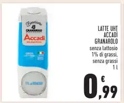 Conad LATTE UHT ACCADI GRANAROLO offerta