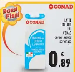 Conad LATTE ITALIANO UHT CONAD offerta