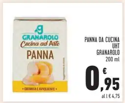 Conad PANNA DA CUCINA UHT GRANAROLO offerta