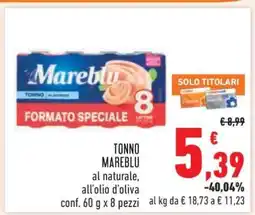 Conad TONNO MAREBLU offerta