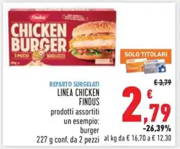 Conad Linea Chicken Findus offerta