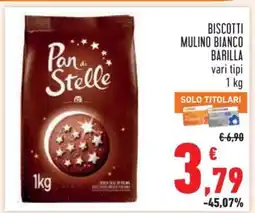 Conad Biscotti Mulino Bianco Barilla offerta