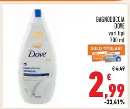 Conad BAGNODOCCIA DOVE offerta
