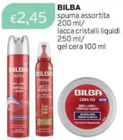 Sirene Blu BILBA spuma assortita lacca cristalli liquidi gel cera offerta