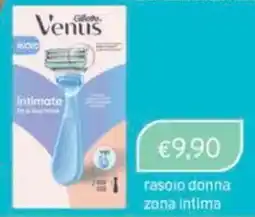 Sirene Blu Gillette Venus rasoio donna zona intima offerta