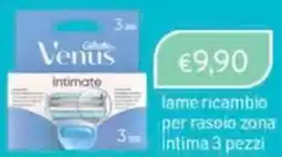 Sirene Blu Gillette Venus lame ricambio per rasoio zona intima offerta
