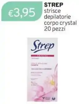 Sirene Blu STREP strisce depilatorie corpo crystal offerta