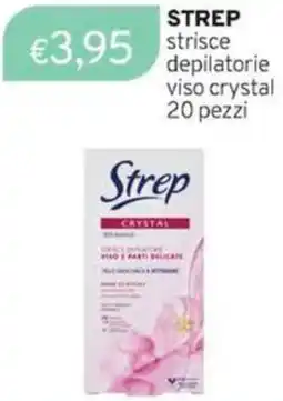 Sirene Blu STREP strisce depilatorie viso crystal offerta