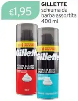 Sirene Blu GILLETTE schiuma da barba offerta