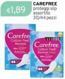 Sirene Blu CAREFREE proteggi slip offerta