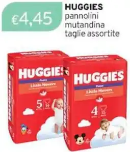 Sirene Blu HUGGIES pannolini mutandina taglie offerta