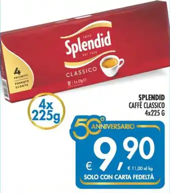 Splendid caffè classico