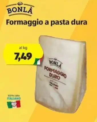 ALDI Bonlà Formaggio a pasta dura offerta