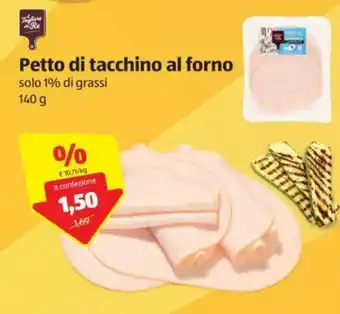 ALDI Petto di tacchino al forno 140g offerta