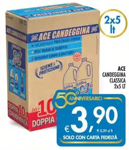 Deco Supermercati Ace candeggina classica offerta