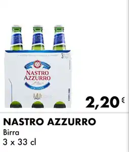 Iper Tosano NASTRO AZZURRO Birra offerta