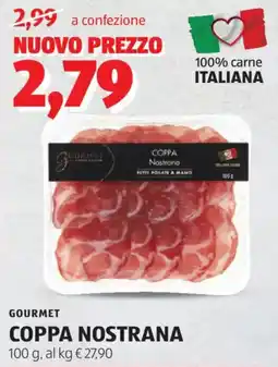 ALDI Gourmet coppa nostrana offerta