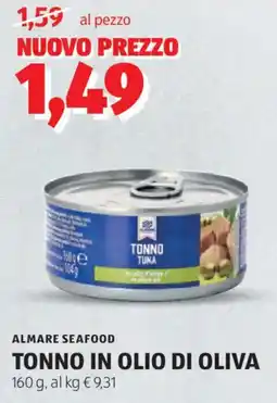 ALDI Almare seafood tonno in olio di oliva offerta