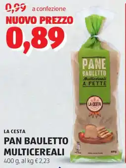 ALDI La cesta pan bauletto multicereali offerta