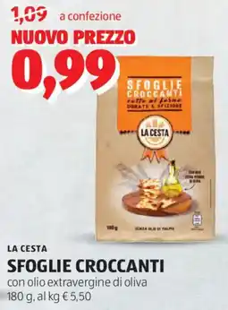 ALDI La cesta sfoglie croccanti offerta