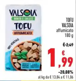 Conad Tofu valsoia affumicato offerta