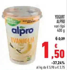 Conad Yogurt ALPRO offerta
