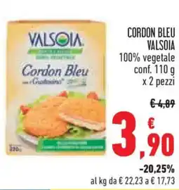 Conad Cordon bleu VALSOIA offerta
