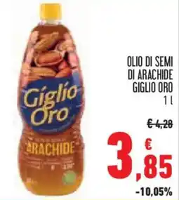 Conad Olio di semi di arachide giglio oro offerta