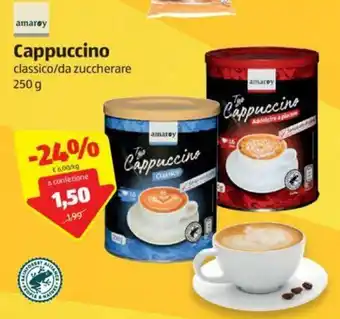 ALDI Amaroy Cappuccino 250g offerta