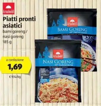 ALDI Arnaboldi Piatti pronti asiatici 185g offerta
