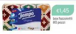Sirene Blu Tempo box fazzoletti 80 pezzi offerta