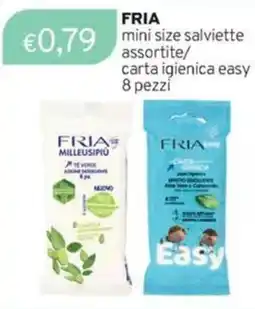 Sirene Blu FRIA mini size salviette/ carta igienica easy offerta