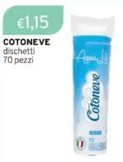Sirene Blu COTONEVE dischetti 70 pezzi offerta