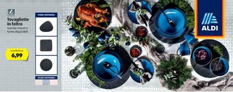 ALDI My Living Style Tovagliette in feltro offerta