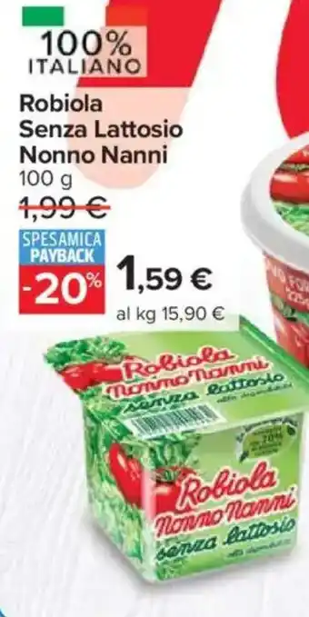 Robiola Senza Lattosio Nonno Nanni