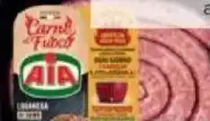 Carrefour Market Salsiccia Lugane Paesana Aia Carne al Fuoco offerta