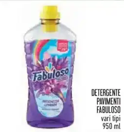 Conad Detergente pavimenti FABULOSO offerta