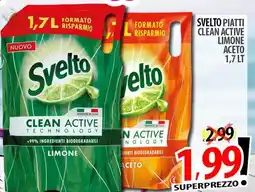 Il Genio Supermercato Svelto piatti clean active limone aceto offerta