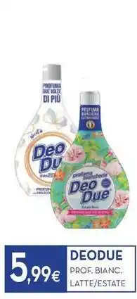 Proshop Deodue prof. bianc latte/estate offerta