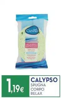 Proshop Calypso spugna corpo relax offerta