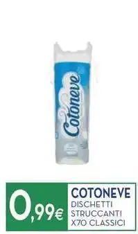 Proshop Cotoneve dischetti struccanti x70 classici offerta