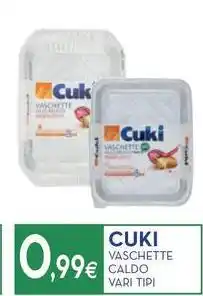 Proshop Cuki vaschette caldo offerta