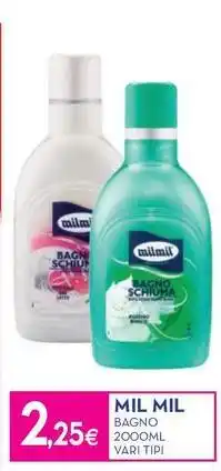 Proshop Mil mil bagno offerta