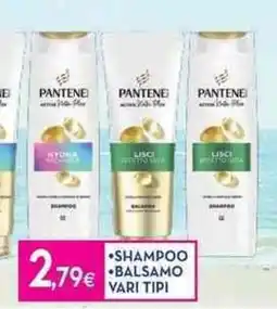 Proshop Pantene shampoo balsamo offerta