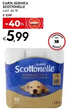 Bennet Carta igienica SCOTTONELLE offerta