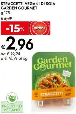 Bennet Straccetti vegani di soia GARDEN GOURMET offerta